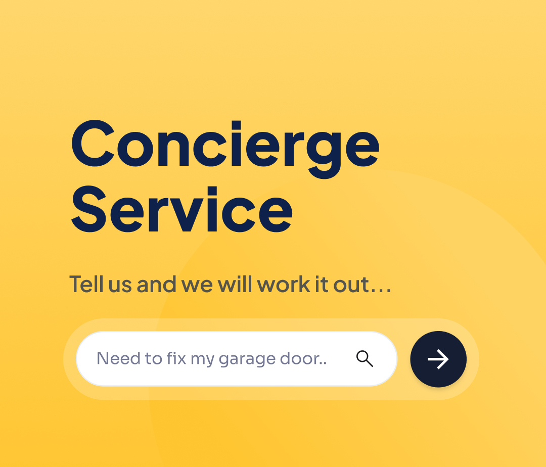 Tell us and we will work it out - Concierge 